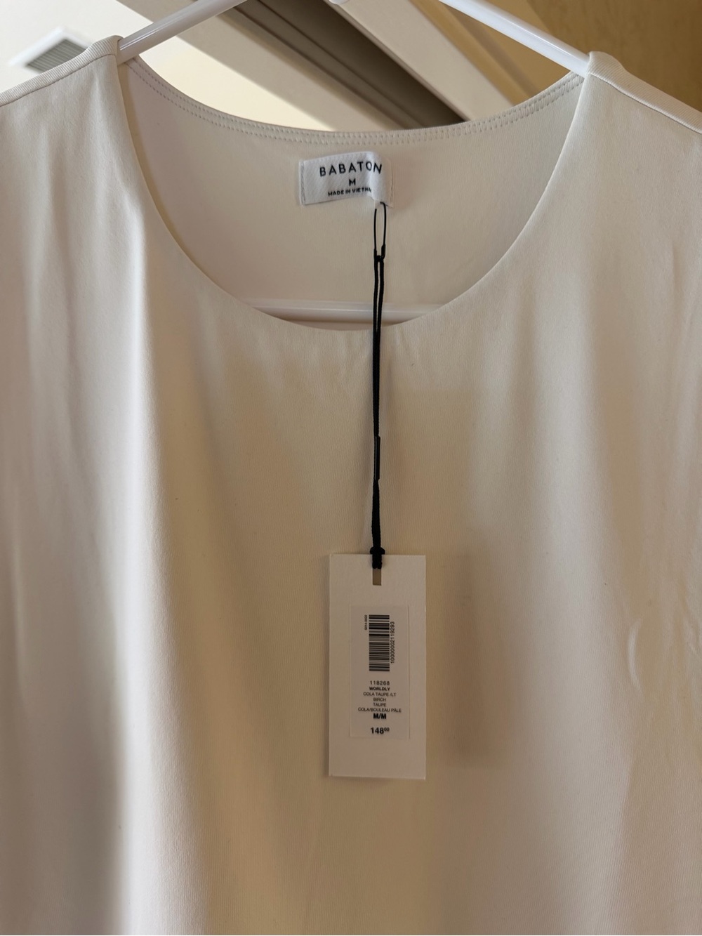 Babaton Two-Tone Sleeveless Top & Olive Midi Skirt - Picture 2 of 3